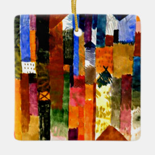 Klee - Voor de stad Keramisch Ornament