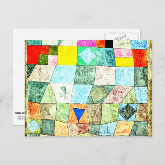 Klee - Vriendelijk spel Anagoria Briefkaart (Voorkant / Achterkant)