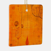 Klee - Vruchten op Rode, abstracte kunst, Keramisch Ornament (Rechts)