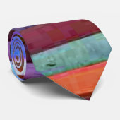 Klee - Vuur in de Avond Stropdas (Opgerold)