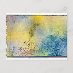 Klee - Warme avond in de haven Briefkaart