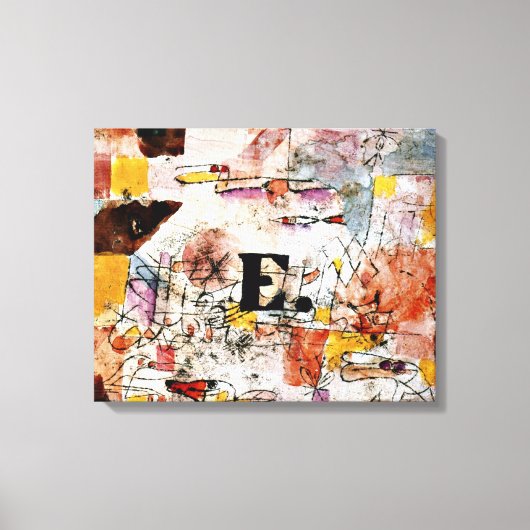 Klee - Watervogels - Eend, Canvas Afdruk (Voorkant)