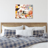 Klee - Watervogels - Eend, Canvas Afdruk (Insitu (Slaapkamer))