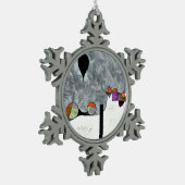 Klee - Winter Tin Sneeuwvlok Ornament (Links)