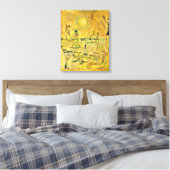 Klee - Ze gaan bijten Canvas Afdruk (Insitu (Slaapkamer))