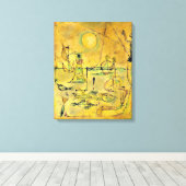 Klee - Ze gaan bijten Canvas Afdruk (Insitu (Houten vloer))