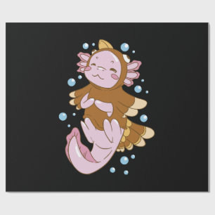 Kleed kalkoen vermomming Axolotl plezier Cadeaupapier