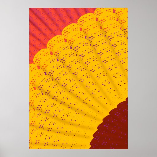 Kleedje, waaier poster (Voorkant)