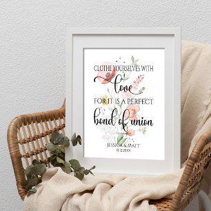 Kleedt Uzelf met Liefde Perfecte Band Poster