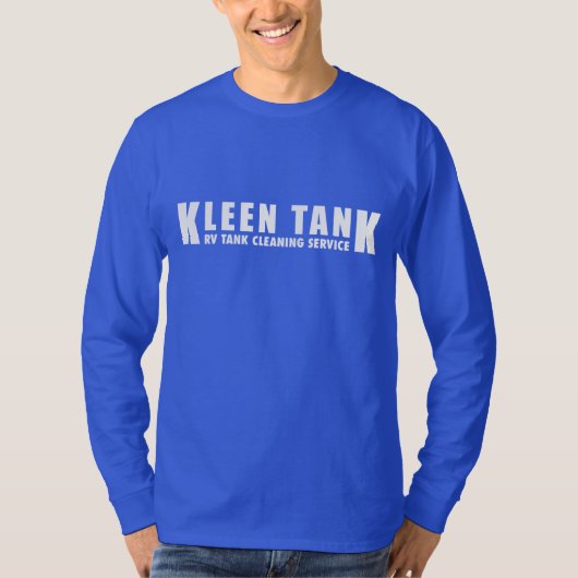 Kleen Tank Blue Front Only Ontwerp (Voorkant)