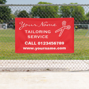 Kleermakersdienst aangepaste reclamebanner bord spandoek