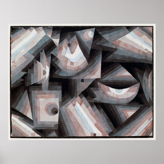 Klee's Crystal Gradation Poster (Voorkant)