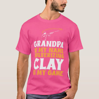 Kleiduivenschieten Opa Vader Kleiduif Schieten T-shirt