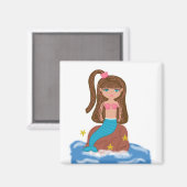 KLeigh the Mermaid Magnet Magneet (Voorkant / Achterkant)