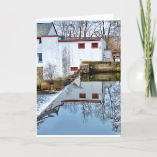 Klein, 4 x 5,6-inch gevouwen Wenskaart Kaart