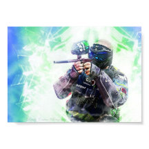 Klein afdruk van pintball SR3