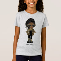 Klein Afro-Amerikaans meisje