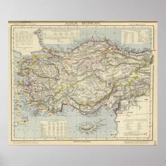 Klein-Azië 5 Poster (Voorkant)