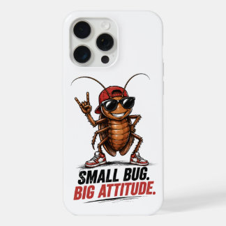 Klein Beestje. Grote Attitude. | Grappige Tekenfil iPhone 15 Pro Max Hoesje
