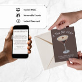 Klein beetje ouder - Espresso Martini Theme Kaart