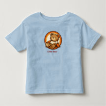 Klein Beren Cute Retro Kawaii Peuter T-Shirt