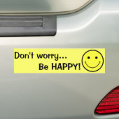 KLEIN BUMPERSTICKER (Op auto)