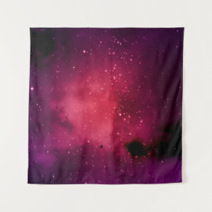 Klein deel van een oneindig sterveld in t wandkleed