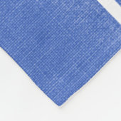 klein donkerrood kleurenbord fleece deken (Hoek)