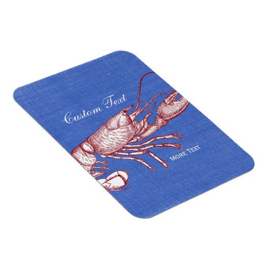 klein donkerrood kleurenbord magneet (Rechterzijde)