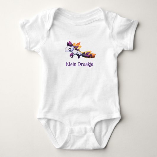 Klein draakje romper (Voorkant)