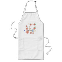 Klein eendje met aardbei, een portret van een kalk