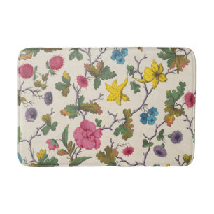 Klein en kleurrijk aan bloemen textielontwerp Bath Badmat