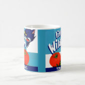 Klein etiket met kleine Wildcat-tomaten Koffiemok (Center)