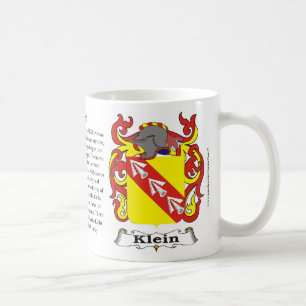 Klein Family English Coat of Arms Mok