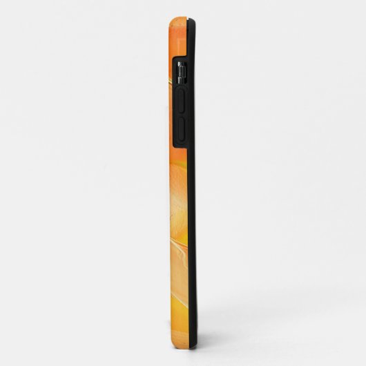 Klein geel en veel sinaasappel Case-Mate iPhone case (Achterkant/links)