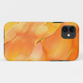 Klein geel en veel sinaasappel Case-Mate iPhone case (Achterkant (horizontaal))
