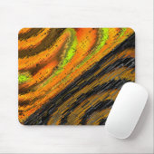 Klein geelachtig mozaïek en misvormd muismat (Met muis)