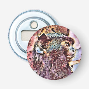 KLEIN GELD BUTTON FLESOPENER