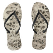 Klein gesteente gesteente in beton teenslippers (Voetbed)