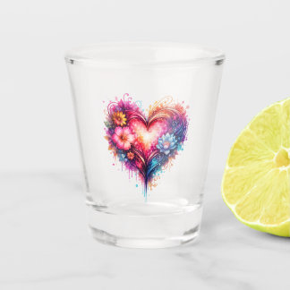Klein glas shooter liefdesontwerp