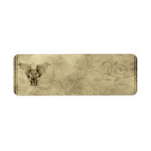 Klein Gotisch Gargoyle Apothecary Label