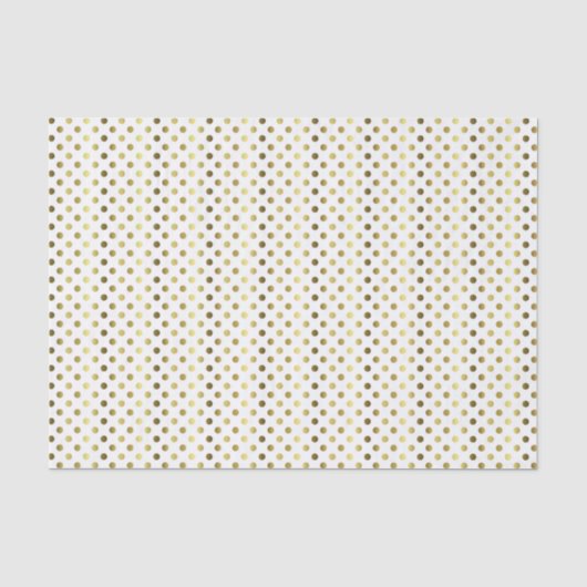 Klein-goudpootpapier Tissuepapier (Voorkant)