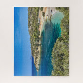 klein goudstrand op Sardinië turkooiswater Legpuzzel (Verticaal)