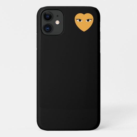 Klein Hartje met Ogen Case-Mate iPhone Case (Achterkant)