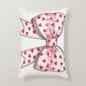 Klein Hartvormig Boogje Persoonlijk Accent Kussen (Voorkant(Verticaal))