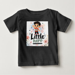 Klein held leuk peuter t-shirt.