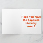 KLEIN, HET IS UW BIRTHDAY KAART (Binnen)