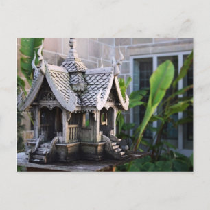 Klein huis briefkaart