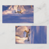 Klein huis in de Bladwijzer Visitekaartje (Voorkant / Achterkant)