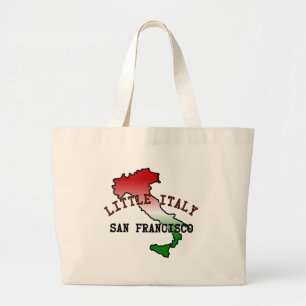 Klein Italië San Francisco Grote Tote Bag